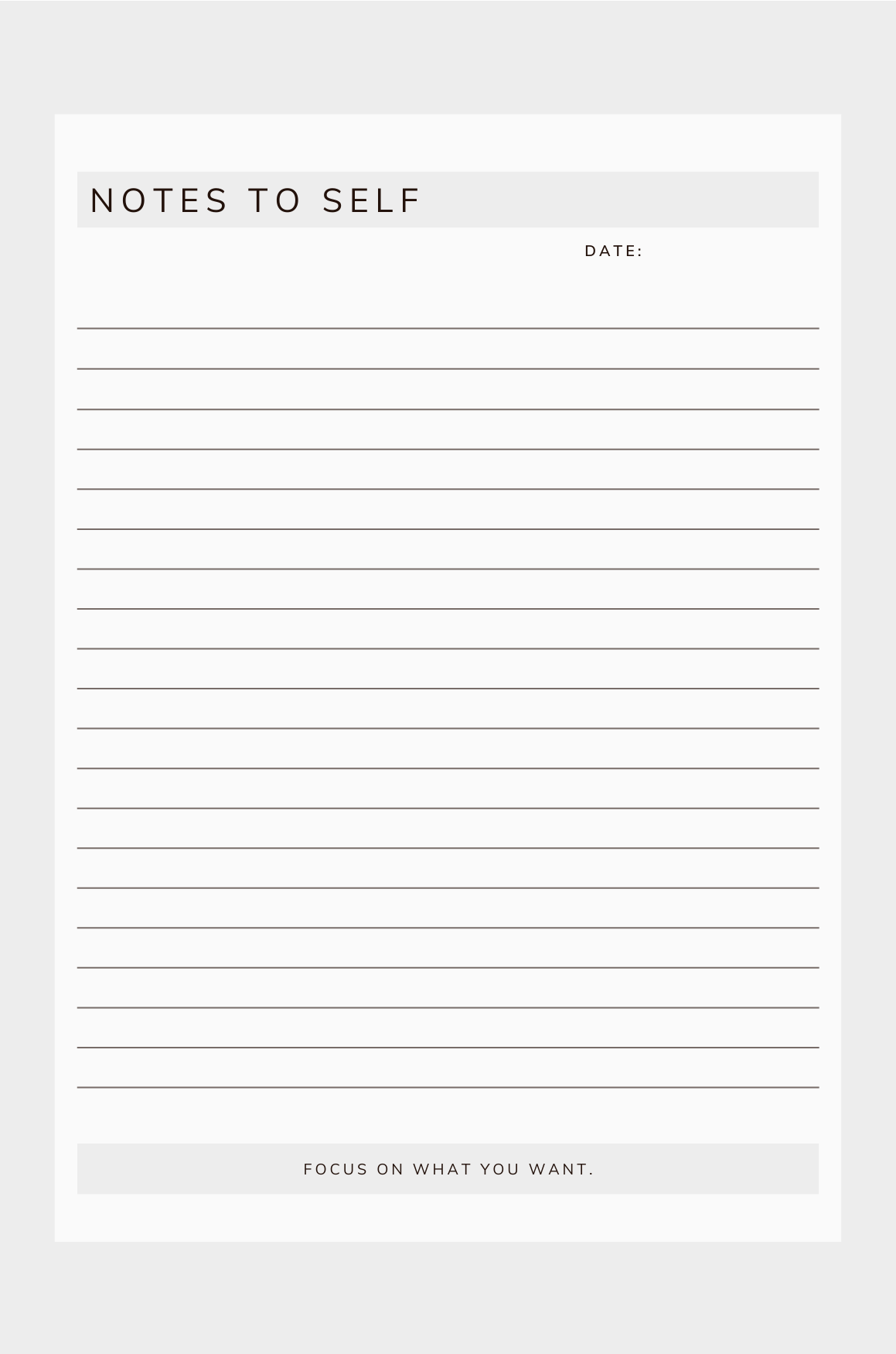 Notes To Self: 30-Day Guided Journal (Paperback)