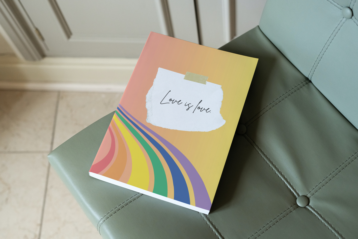 Love Is Love | Softcover Journal Notebook with Lined Pages, 6"x9"